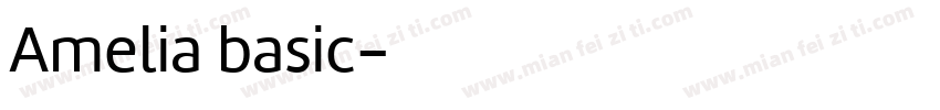 Amelia basic字体转换
